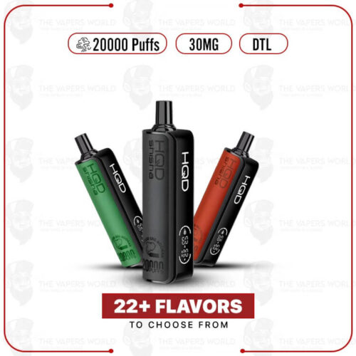 HQD Shisha 20000 Puff 3% Disposable Vape