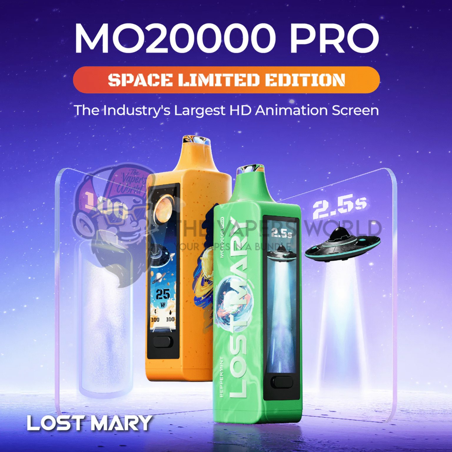 MO20000 Pro 20K Puffs Space Limited Edition Disposable Vape - Image 4