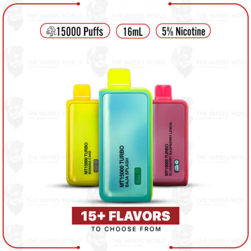 MT15000 Turbo 15K Puffs  Disposable vape