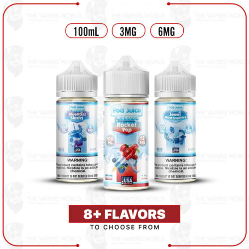 Pod Juice Freeze Tobacco Free Nicotine E-Juice 100ml