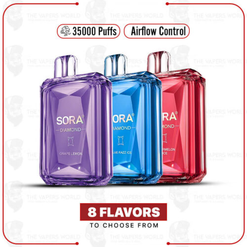 Sora Diamond 35k Puffs Disposable Vapes