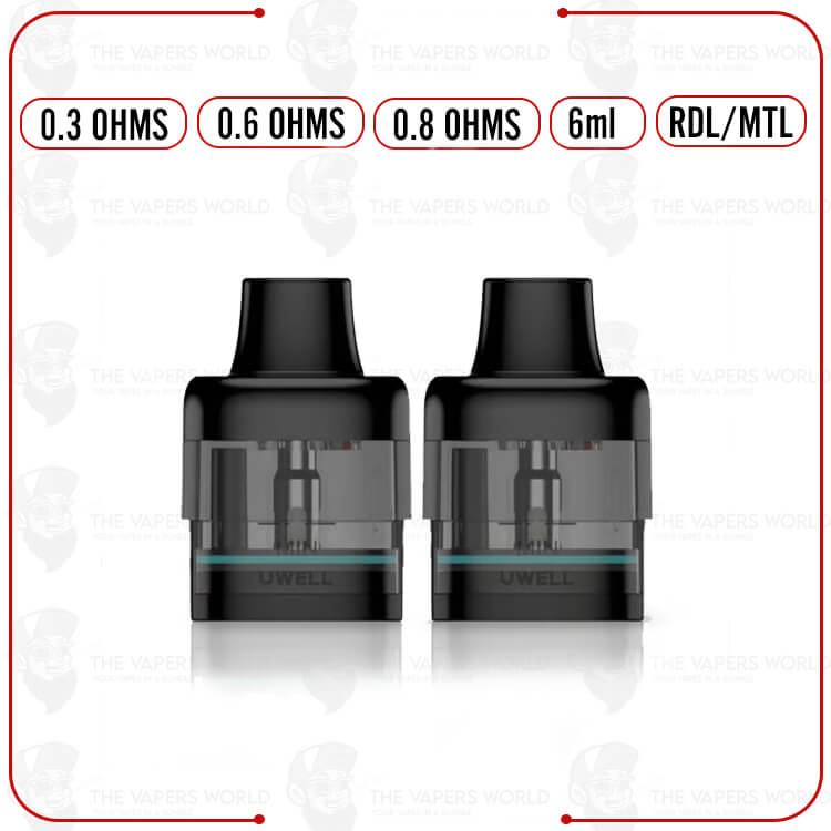Uwell Typhos Replacement Pod Cartridge - 2PK