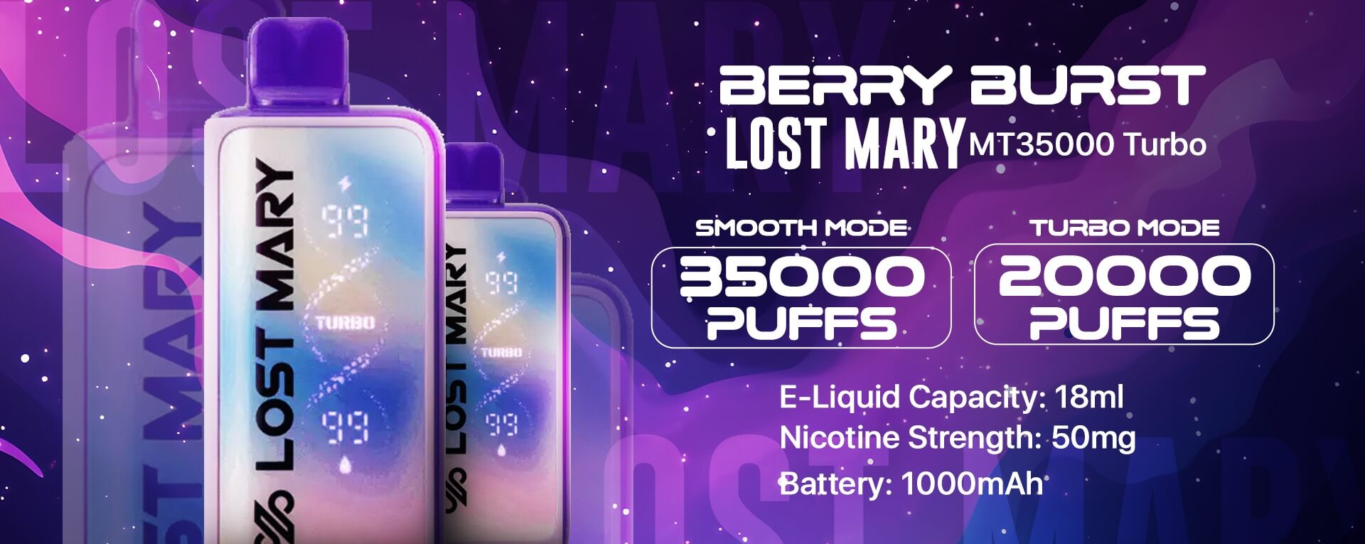 Berry Burst Lost Mary - MT35000