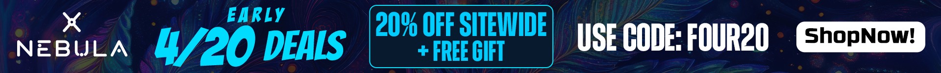 4/20 Sale - 25% OFF Sitewide