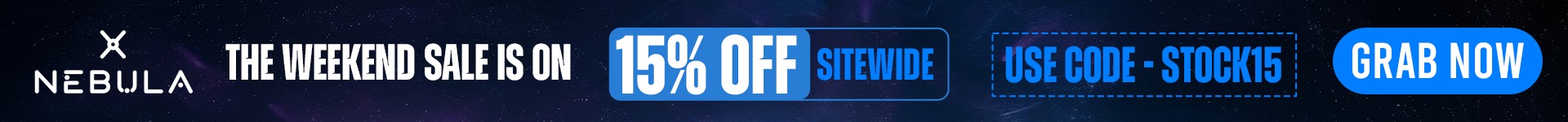 15% Off Weekend Sale