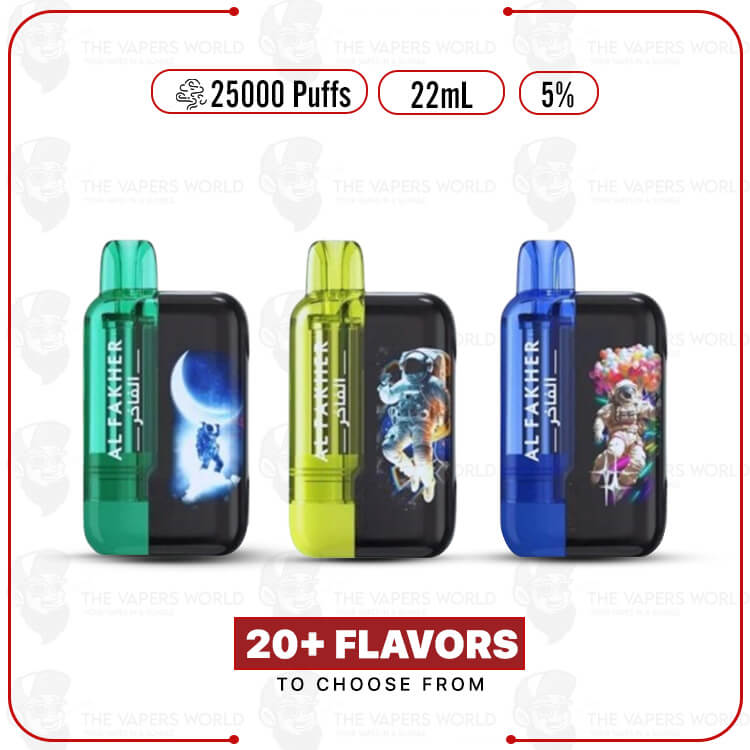 AL Fakher Crown Bar Ultra 25K Puffs Disposable