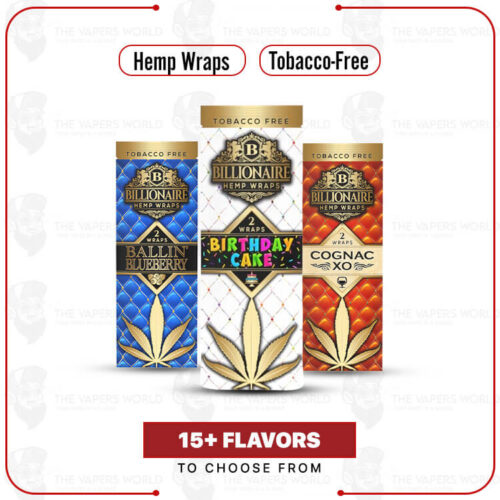 Billionaire Hemp Wraps – Private Reserve – 50/25’s