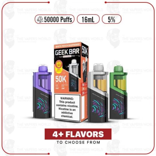 Geek Bar CLIO Platinum 50K Disposable Pod
