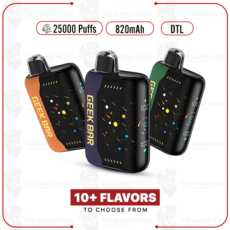Geek Bar Hookah X 25K Disposable 6MG