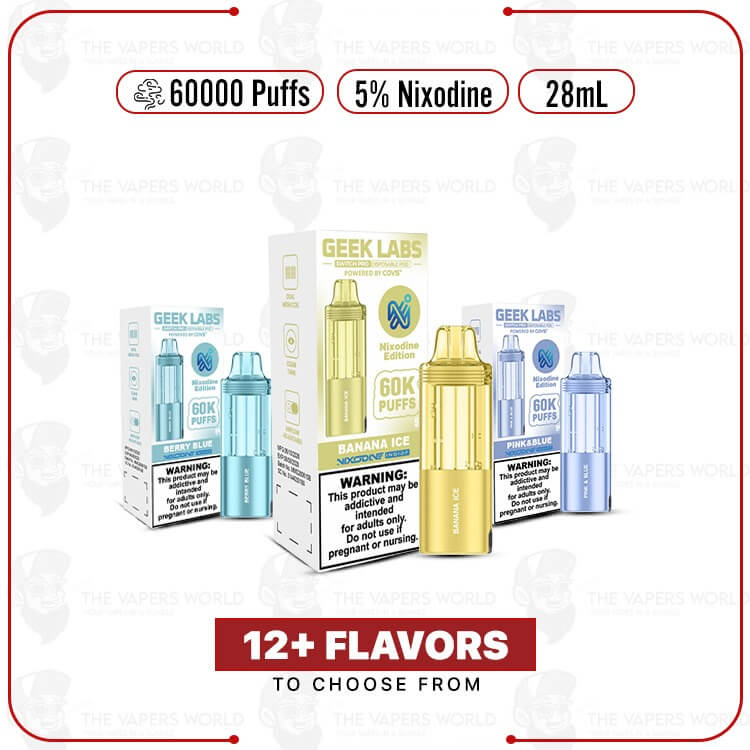 Geek Labs Switch Pro Nixodine 60K Disposable Pod