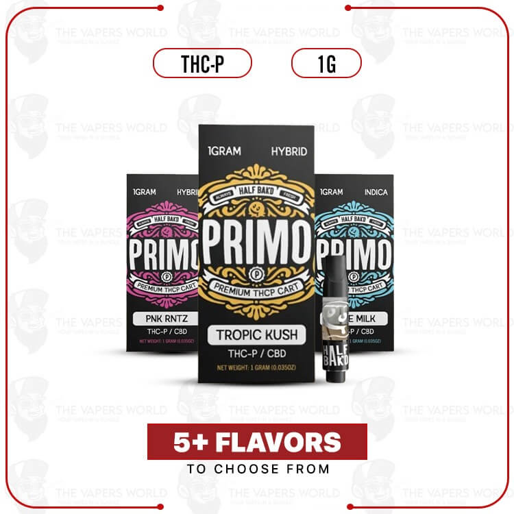 Half Bak’d Primo Blend THC-P Cartridge – 1G