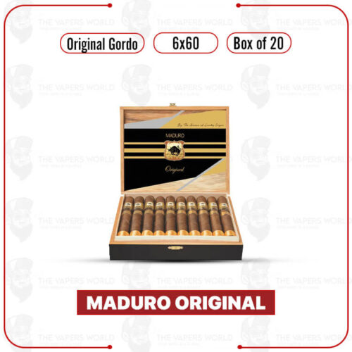 Maduro Original by Lucky Cigar: Original Gordo 6x60 Box of 20 Cigars
