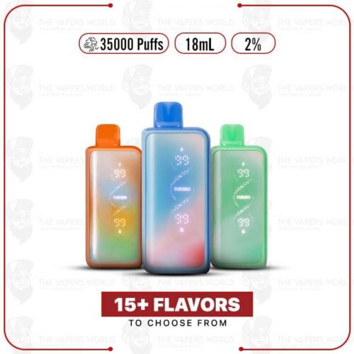 MT35000 Turbo 35K Puffs 2% Nicotine Disposable Vape