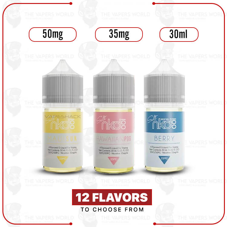 NKD 100 Salt E-Liquid Vape 30mL