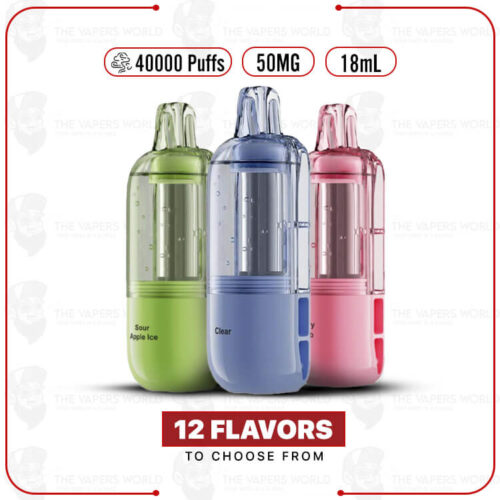 Nexa Flex Crystal 40K Disposable Refill Pod - 2PK