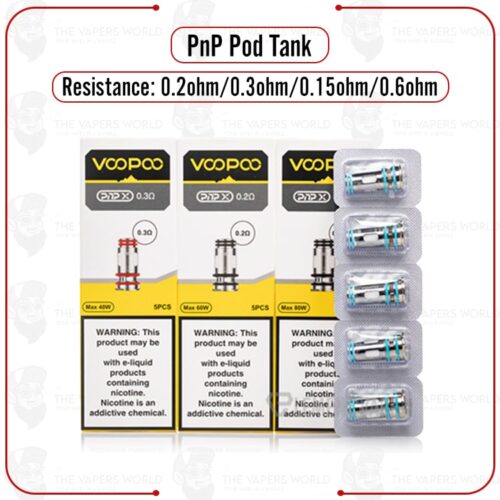 VooPoo PNP X Replacement Coil – 5PK