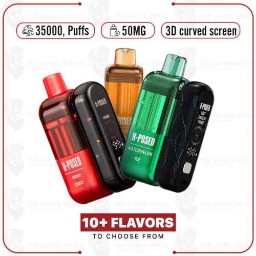 X-Posed 35K Kit 5% 35,000 Puffs Disposable