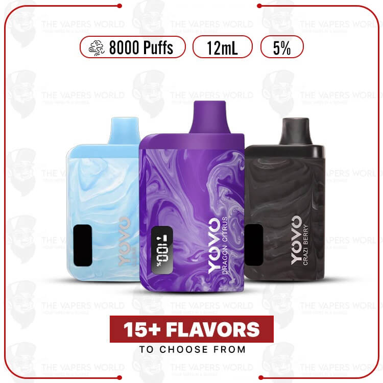 Yovo JB8000 Smart 8K Puffs 5% Disposable