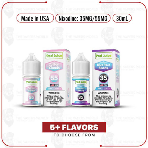 Pod Juice Nixodine 30ml Salt E-Juice