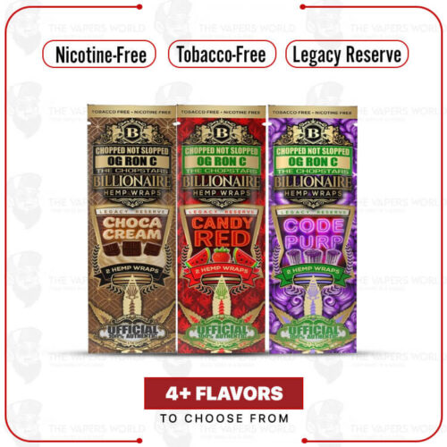 Billionaire Wraps – OG RON C – Legacy Reserve – 50/25’s