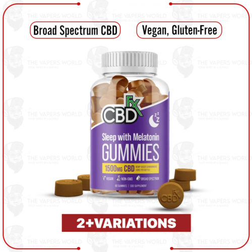 CBDFx CBD Gummies for Sleep with Melatonin - 3000MG