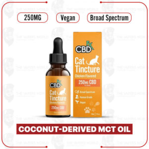 CBDFx CBD Oil Cat Tincture 250mg Chicken Flavored