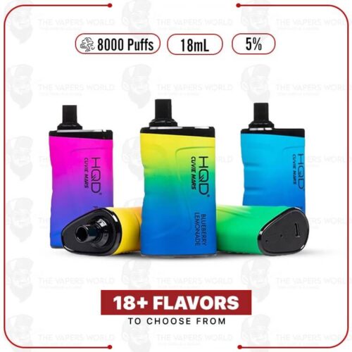 HQD Cuvie MARS Vape Disposable 8000 Puffs