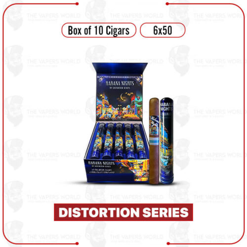 Habana Nights 6x50 Cigar From The Distortion Series: Box of 10 Cigars
