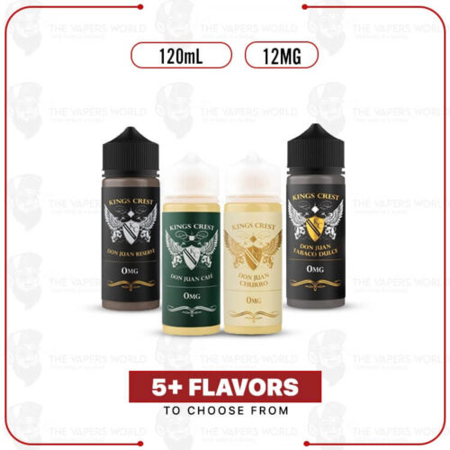 King’s Crest 120ml E-Juice 12MG