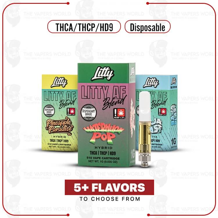 Litty THCA THCP HD9 AF Blend Cartridge - 1G