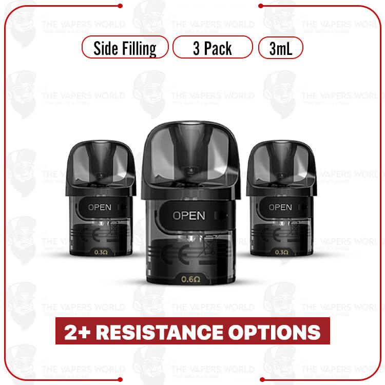 Lost Vape E Plus Replacement Pod – 3PK