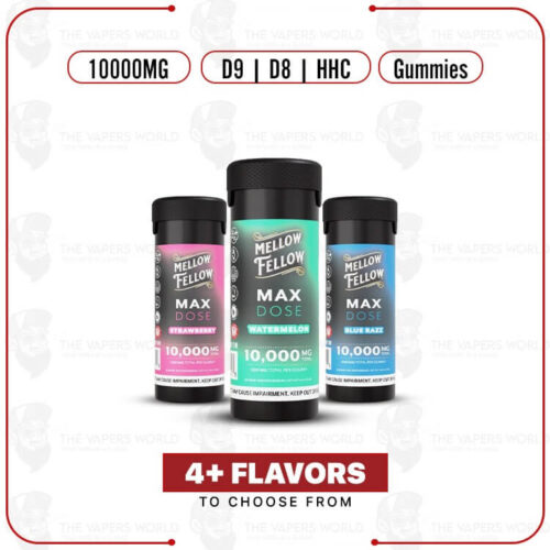 Mellow Fellow Max Dose Gummies 10000MG