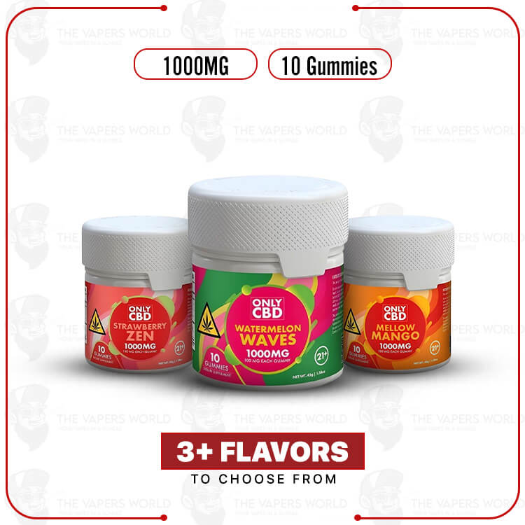 Only CBD Gummies 1000MG Jar