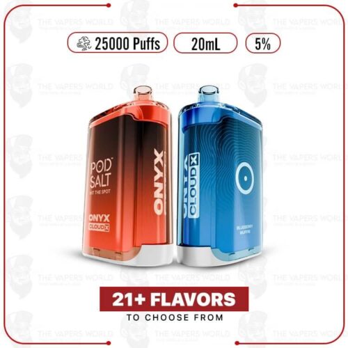 Pod Salt Onyx Cloud X 25K Puff Shisha Disposable