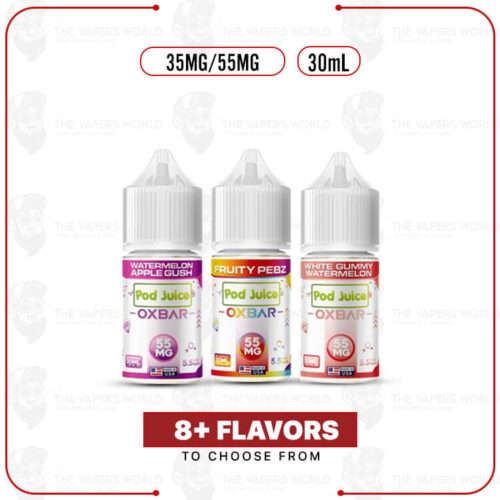 Pod x Oxbar Juice Salt Tobacco Free Nicotine E-Juice 30mL