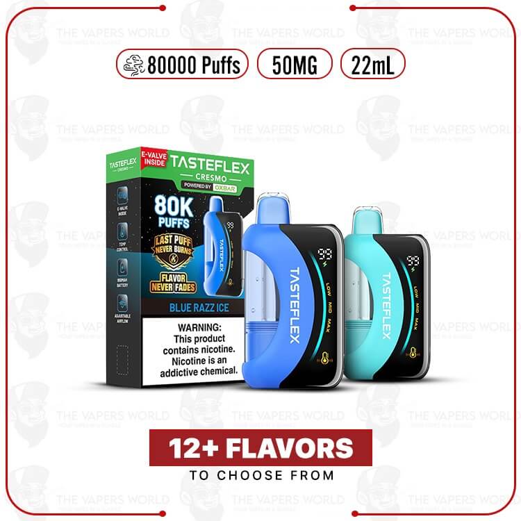 TasteFlex Cresmo 80K Puff 5% Disposable