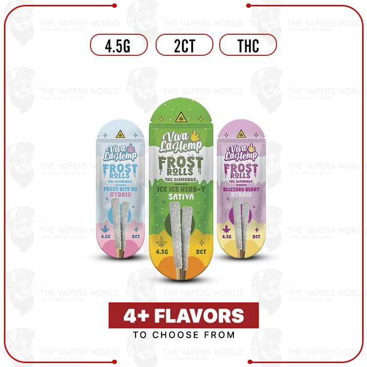 Viva La Hemp THC Frost Pre-Rolls 4.5G – 2CT
