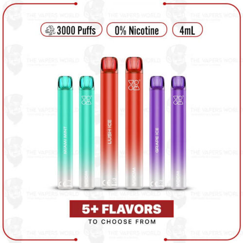 Voom Mesh Mini Zero Nicotine 3000 Puff Disposable
