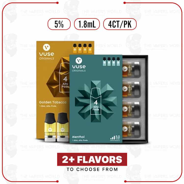 Vuse Alto Pods 5.0% - 4CT PK