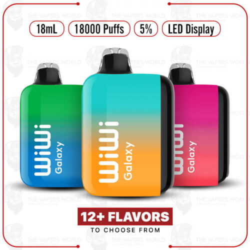 WIWI GALAXY 18K  Puffs Disposable