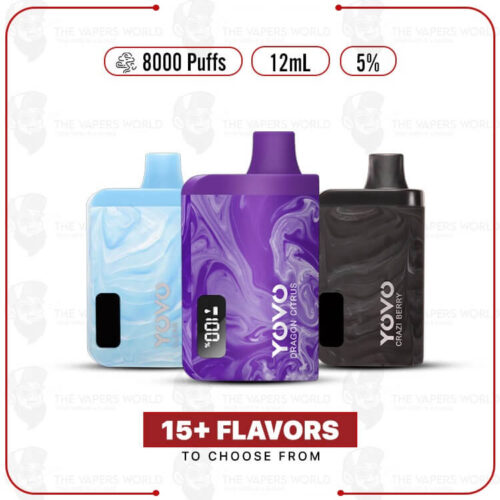 Yovo JB8000 Smart 8K Puffs 5% Disposable