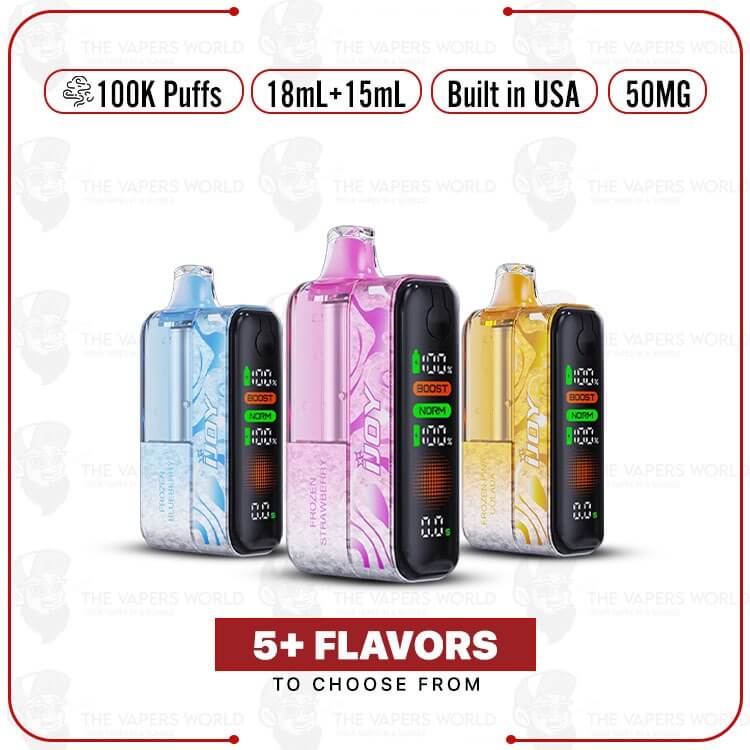 iJoy XP100K Puffs Frozen Edition Disposable Kit