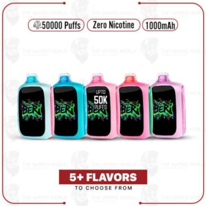 Beri Crush Zero Nicotine 50K Puff Disposable