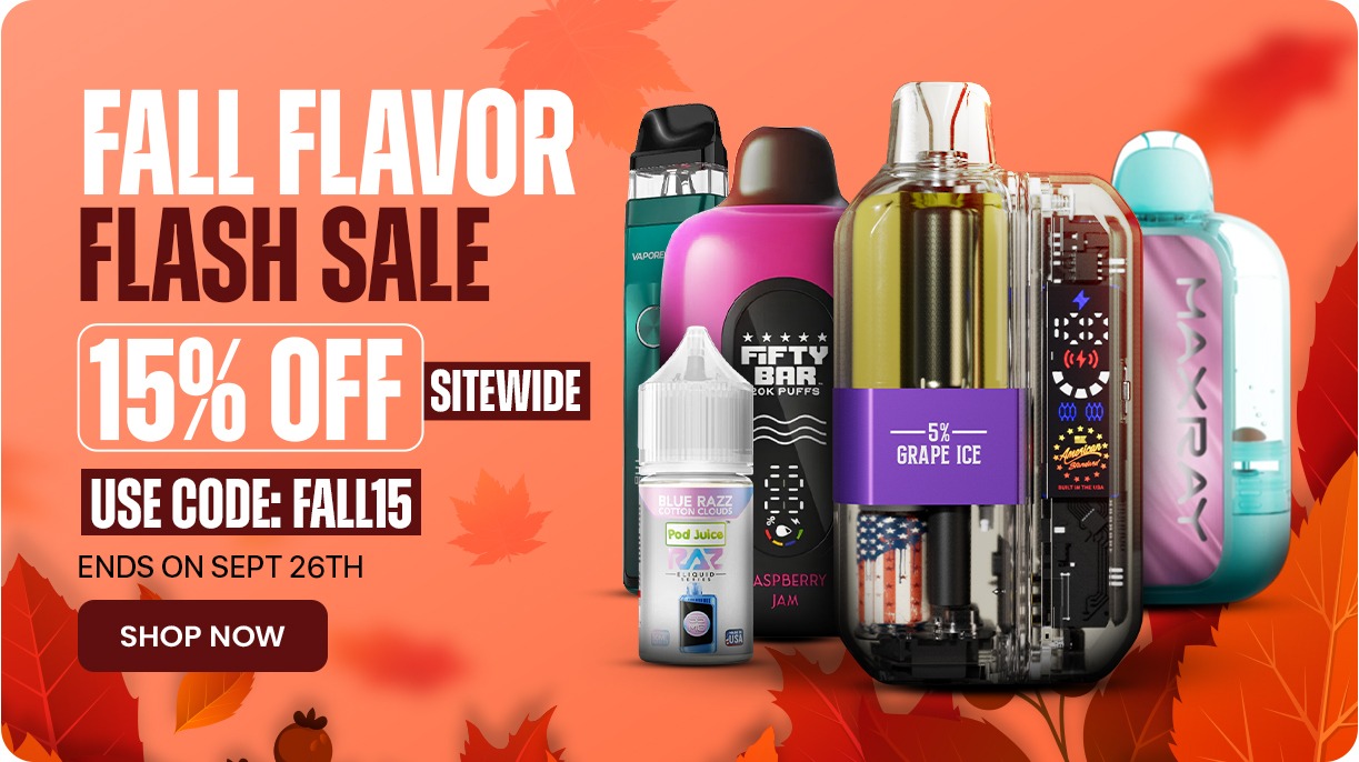 Fall Flavor Flash Sale: 15% OFF Sitewide