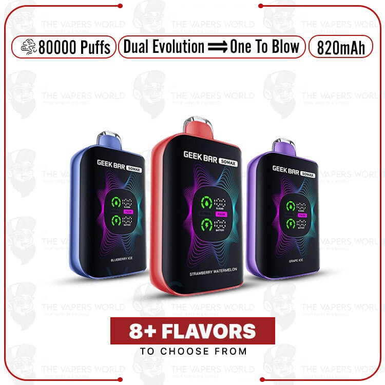 Geek Bar SOMAX 80K Puffs Disposable Vape
