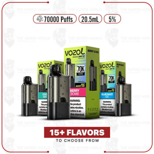 Vozol Rave Swap 70K Puff Disposable Vape